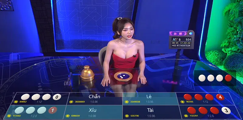 Xóc đĩa là 1 trò chơi thu hút đông đảo anh em tại Ku Casino