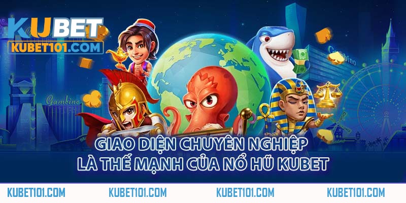 Giao diện sắc nét là điểm nổi bật khi đánh giá game nổ hũ trên cổng game KUBET