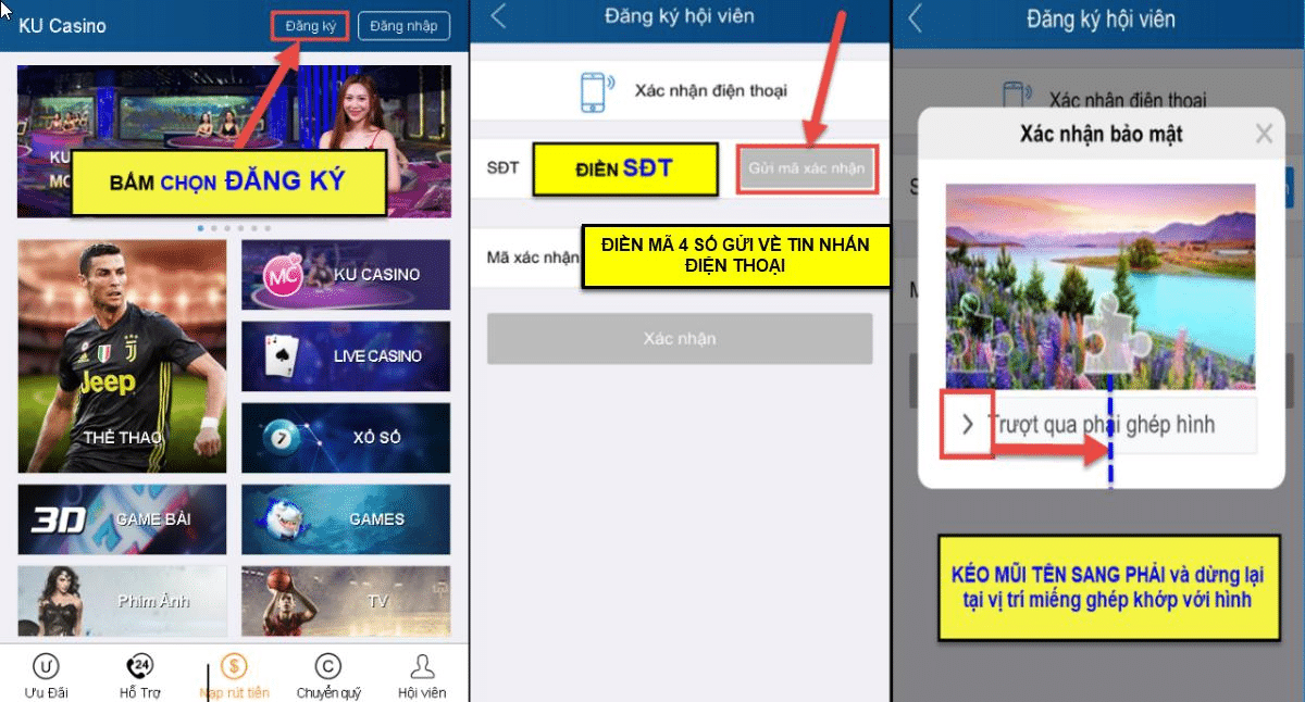 Thủ tục đăng ký kubet đơn giản chỉ với vài bước