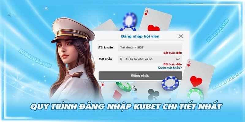 Từng bước thực hiện đăng nhập Kubet đơn giản nhất 