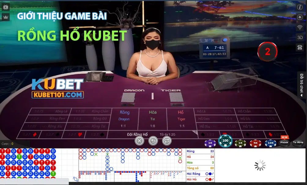 Game rồng hổ Kubet đánh nhanh thắng nhanh